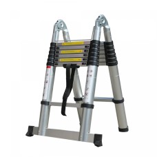 Herzberg HG-5440: Retracting Aluminum Telescopic Ladder - 4.4M Herzberg HG-5440: Retracting Aluminum Telescopic Ladder - 4.4M