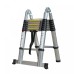 Herzberg HG-5440: Retracting Aluminum Telescopic Ladder - 4.4M
