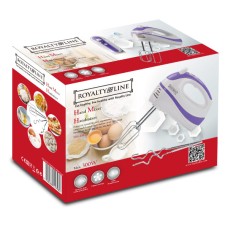 Royalty Line RL-HM250T.3: Hand Mixer - 200W Royalty Line RL-HM250T.3: Hand Mixer - 200W