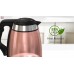 Herzberg HG-5044: 1.8L Electric Glass Kettle With LED Light Indicator