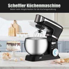 Royalty Line PKM-1900.7: Stand Mixer- 1900W Red