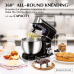 Royalty Line PKM-1900.7: Stand Mixer- 1900W Red
