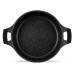 Royalty Line RL-BS36M: Die Cast Casserole with Glass Lid - 36cm