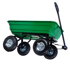 Herzberg HG-8028-75: 75L Wheel Barrow Dump Cart Herzberg HG-8028-75: 75L Wheel Barrow Dump Cart