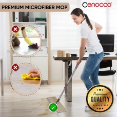 Cenocco CC-9070: Flat Mop with Bucket Brown Cenocco CC-9070: Flat Mop with Bucket Brown