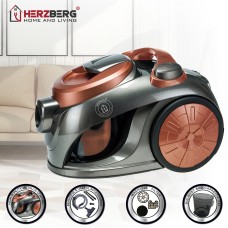 Herzberg HG-8046COP: Multi-Cyclone Bagless Vacuum Cleaner Herzberg HG-8046COP: Multi-Cyclone Bagless Vacuum Cleaner