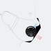 PM2.5M: Washable Cotton Mask w/ 2 Activated Carbon Filters Gray
