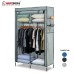 Herzberg HG-8012: Storage Wardrobe Gray