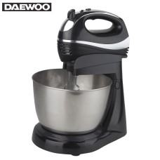 Daewoo SYM-1472: Hand Mixer With Stand & Bowl-300W Daewoo SYM-1472: Hand Mixer With Stand & Bowl-300W