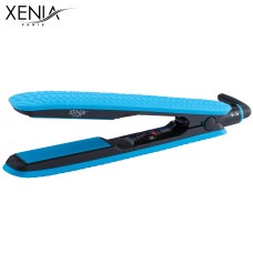 Xenia Paris JS-140207: Blue Silicone Hair Straightener Xenia Paris JS-140207: Blue Silicone Hair Straightener