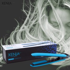 Xenia Paris JS-140207: Blue Silicone Hair Straightener Xenia Paris JS-140207: Blue Silicone Hair Straightener