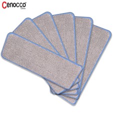 Cenocco CC-MOPM6: Set of 6 Washable Microfiber Mop Replacement Pads Cenocco CC-MOPM6: Set of 6 Washable Microfiber Mop Replacement Pads