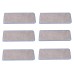 Cenocco CC-MOPM6: Set of 6 Washable Microfiber Mop Replacement Pads