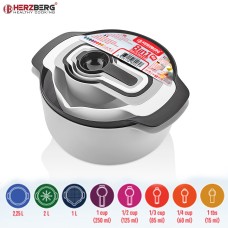 Herzberg 8 in 1 Bowl & Measuring Cups Set Herzberg 8 in 1 Bowl & Measuring Cups Set