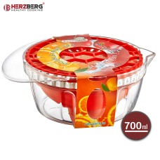 Herzberg 2-in-1 Multi-Functional Manual Pomegranate Seed Remover and Citrus Juicer Herzberg 2-in-1 Multi-Functional Manual Pomegranate Seed Remover and Citrus Juicer
