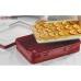 Herzberg HG-L719: Single-Tier Takeaway Pastry Carrying Box Red