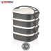 Herzberg 4 Layer Tetra Lunch Box