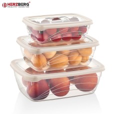Herzberg 3 Pieces Bio Saver Box Set Red Herzberg 3 Pieces Bio Saver Box Set Red