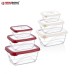 Herzberg 3 Pieces Extra Deep Bio Saver Box Set Ivory