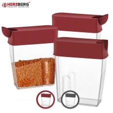 Herzberg 3-Pieces Floopy Saver Box Set Red Herzberg 3-Pieces Floopy Saver Box Set Red