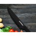 Herzberg 8 Pieces Knife Set with Acrylic Stand-Black