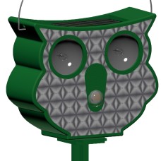 Genius Ideas Universal Solar Repeller Sonic Fence - Owl Genius Ideas Universal Solar Repeller Sonic Fence - Owl