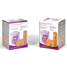 Wellys 100 Pieces Wound Plaster in Metal Box Wellys 100 Pieces Wound Plaster in Metal Box