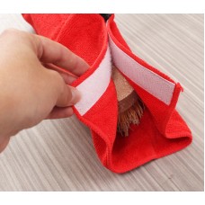 Genius Ideas Set Of 4 Microfiber Wiping Cloths With Velcro
