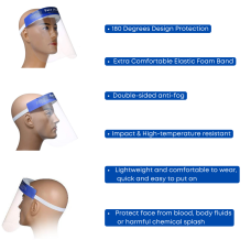 Face Shield Set of 6 Protective Face Shield Face Shield Set of 6 Protective Face Shield