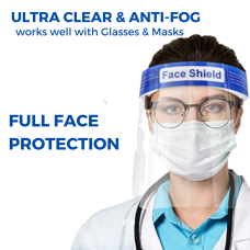 Face Shield Set of 6 Protective Face Shield Face Shield Set of 6 Protective Face Shield
