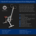 I-Kracht KT-00131: Total Fitness Crunch with Digital Monitor Silver