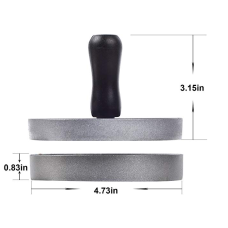 Herzberg Hamburger Grill Press