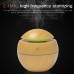Herzberg Air Humidifier Aroma Oil Diffuser Dark wood