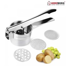 Herzberg Stainless Steel Potato Ricer Herzberg Stainless Steel Potato Ricer