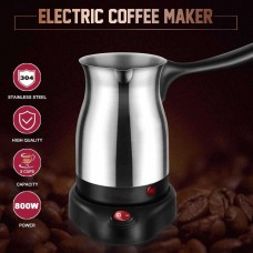 Cheffinger CF-ECMO.6:600ml Electric Stainless Steel Turkish Espresso Coffee maker Cheffinger CF-ECMO.6:600ml Electric Stainless Steel Turkish Espresso Coffee maker