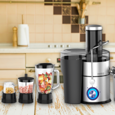 Royalty Line RL-PJ19003: 4-in-1 Juicer, Blender, Chopper & Grinder Royalty Line RL-PJ19003: 4-in-1 Juicer, Blender, Chopper & Grinder
