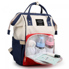 Herzberg HG-03114: Multifunction Mommy Diaper and Baby Bottle Bag - Multicolored Herzberg HG-03114: Multifunction Mommy Diaper and Baby Bottle Bag - Multicolored