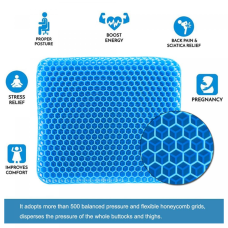 Herzberg HG-03220: Gel Seat Cushiion - Blue Herzberg HG-03220: Gel Seat Cushiion - Blue
