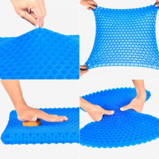 Herzberg HG-03220: Gel Seat Cushiion - Blue Herzberg HG-03220: Gel Seat Cushiion - Blue