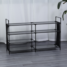 Herzberg HG-03312: 7- Layer Storage Shoe Rack (12x70cm) - Black Herzberg HG-03312: 7- Layer Storage Shoe Rack (12x70cm) - Black