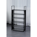 Herzberg HG-03329: 6 Layer Storage Shoe Rack (47x100cm) - Black
