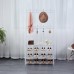 Herzberg 4-Tier Entryway Coat Rack and Hallway Storage Rack Organizer - 80x153cm