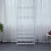 Herzberg 4-Tier Entryway Coat Rack and Hallway Storage Rack Organizer - 60x170cm