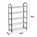 Herzberg HG-04517: 5 Tier Shoe Rack Organizer