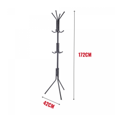 Herzberg HG-04524: 12-Hook Free Standing Coat Rack Herzberg HG-04524: 12-Hook Free Standing Coat Rack