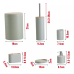 Herzberg HG-04449: 6 Pieces Bamboo Bathroom Set - Sage Green