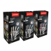 Herzberg HG-SKN8: 8 Pieces Stainless Steel with Acrylic Stand Black