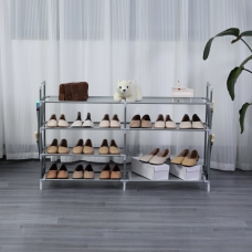 Herzberg HG-03596: 7- Layer Storage Shoe Rack (12x70cm) - Grey Herzberg HG-03596: 7- Layer Storage Shoe Rack (12x70cm) - Grey