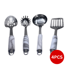 Eisenbach A0019: 4-Piece Stainless Steel Kitchen Tool Set - Marble Eisenbach A0019: 4-Piece Stainless Steel Kitchen Tool Set - Marble