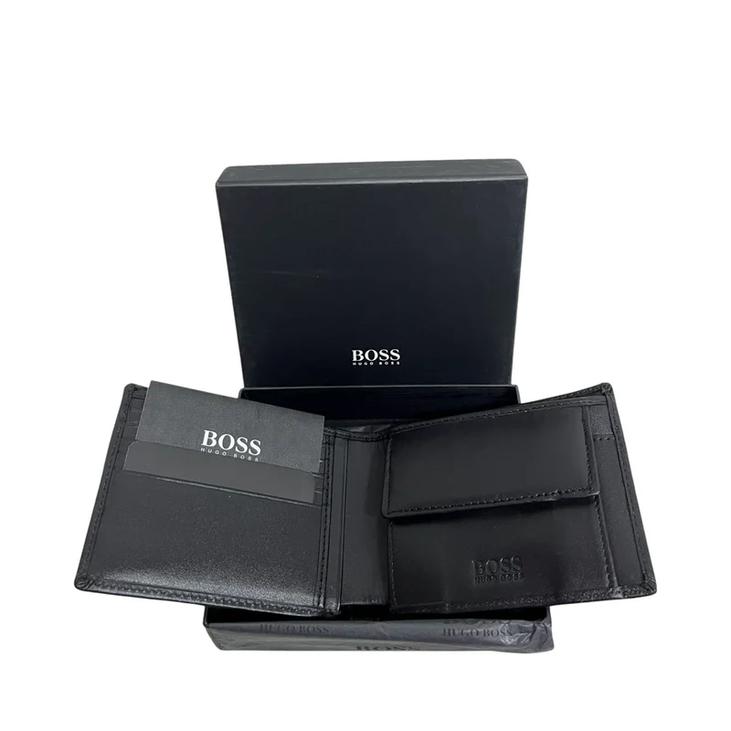 Hugo Boss Asolo Bi-fold Leather Wallet (Available) Hugo Boss Asolo Bi-fold Leather Wallet (Available)